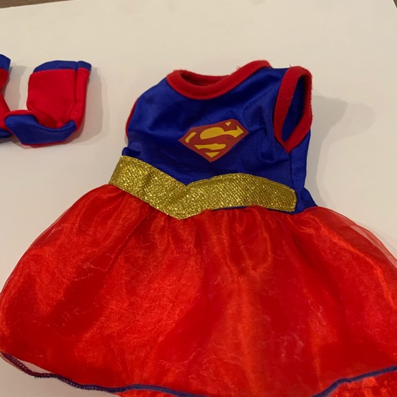 Supergirl costume for doll - Picture 7 of 9